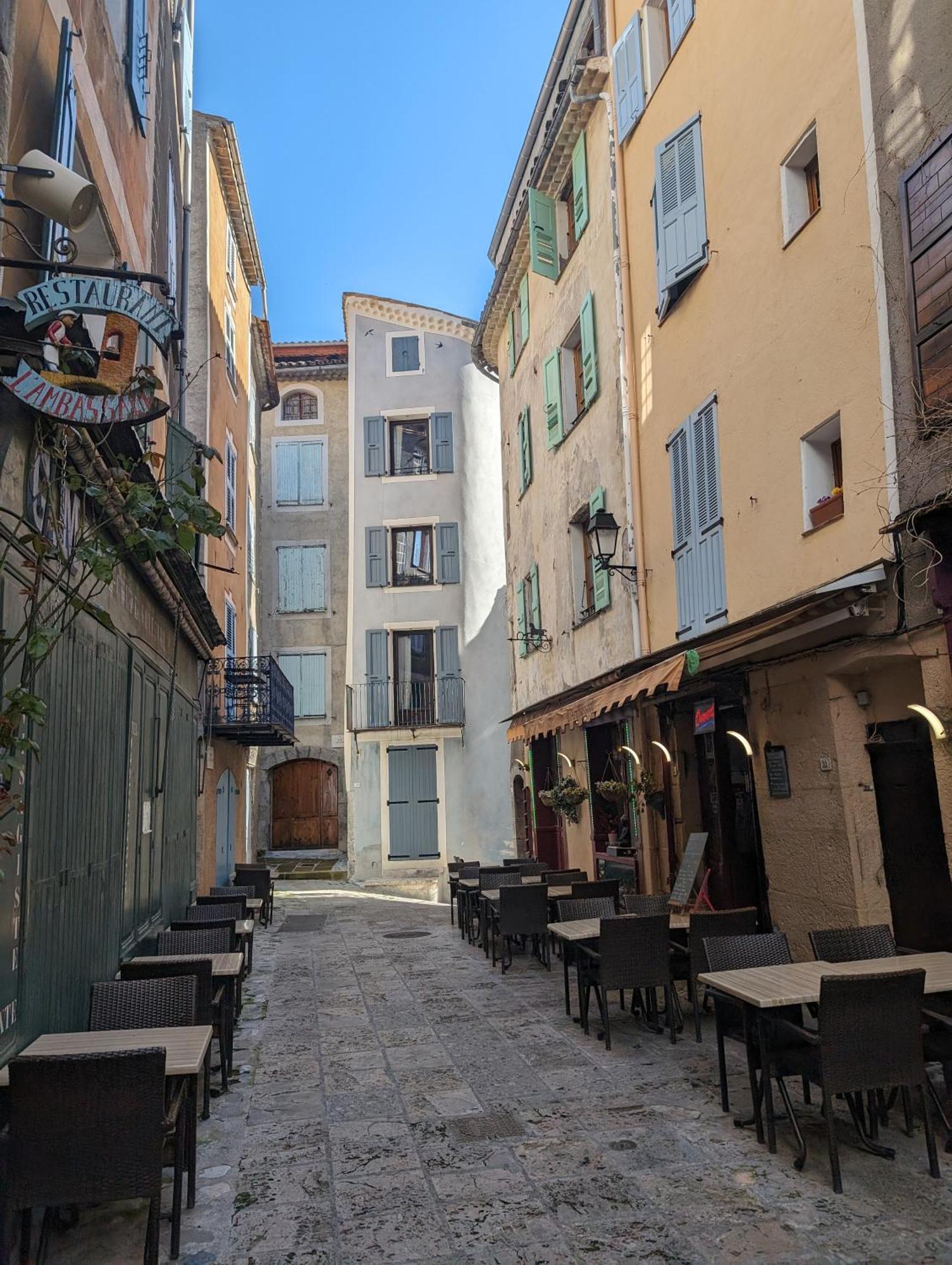 Duplex "La Belle Vue " Appartement Entrevaux Buitenkant foto
